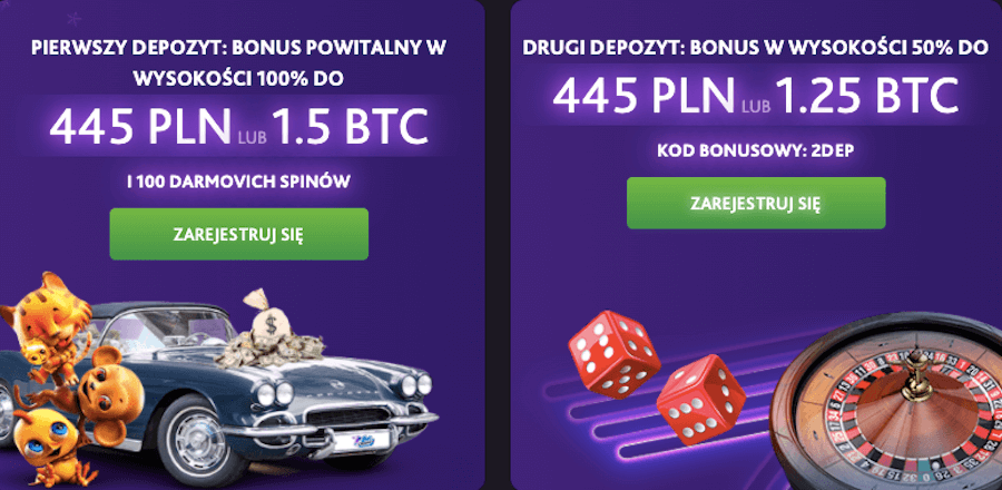 7Bit Casino bonus powitalny