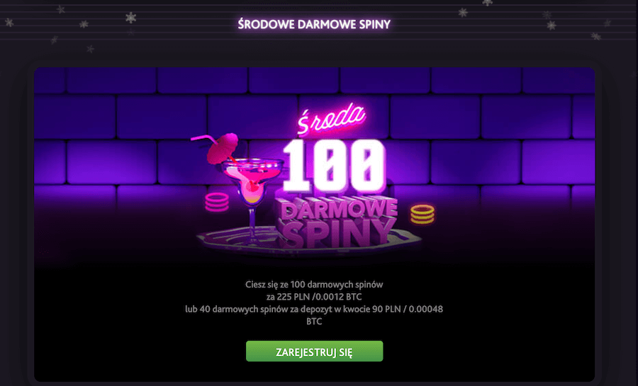 7BitCasino Wednesday Free Spins Offer