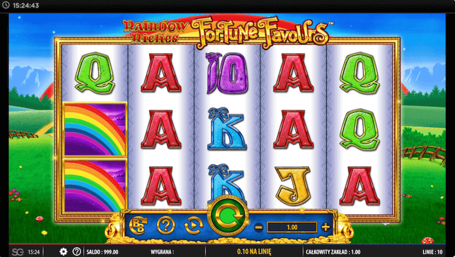 Slot Rainbow Riches Fortune Favours.