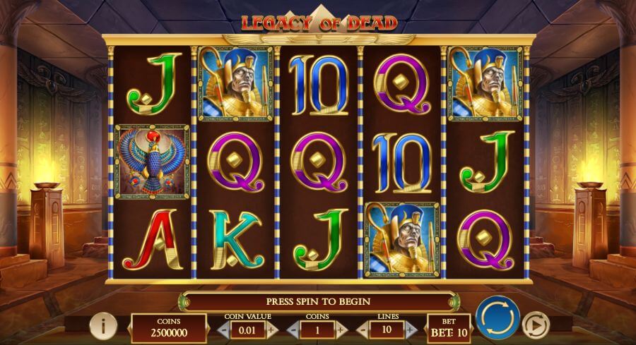 Betista slot Legacy of Dead
