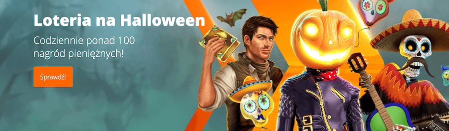 Loteria na Halloween w kasynie Betsson
