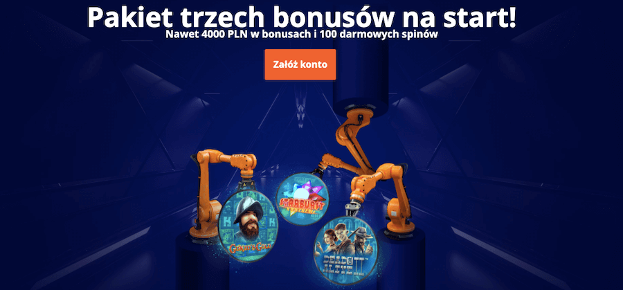 Bonus powitalny dla polskich graczy w kasynie Betsson