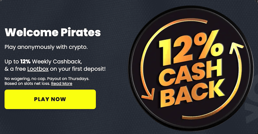Bonus cashback w Pirateplay