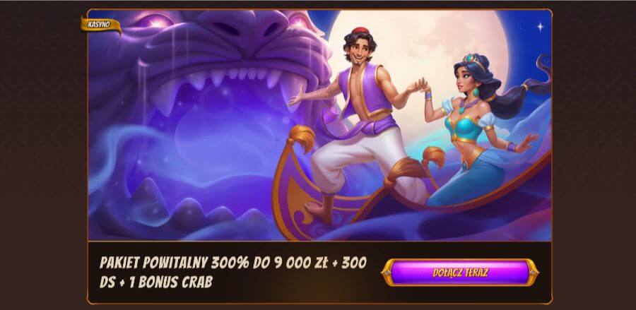 Bonus powitalny w kasynie Alawin