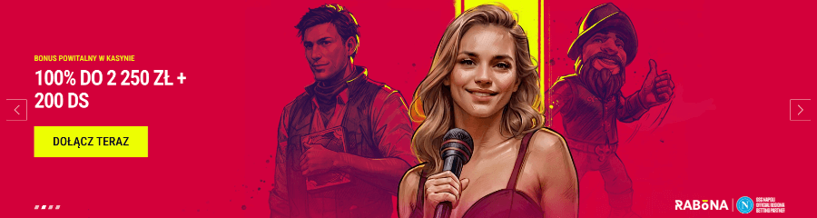 Bonus powitalny dla nowych graczy w kasynie Rabona