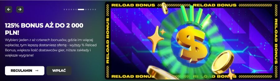 Energy Casino Bonus Reload