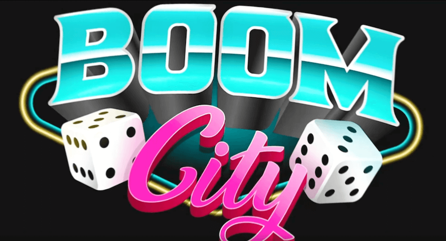 Logo gry Boom City od Pragmatic Play.