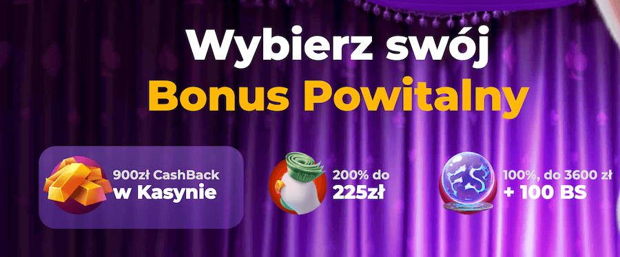 Bonusy powitalne w kasynie Cadabrus