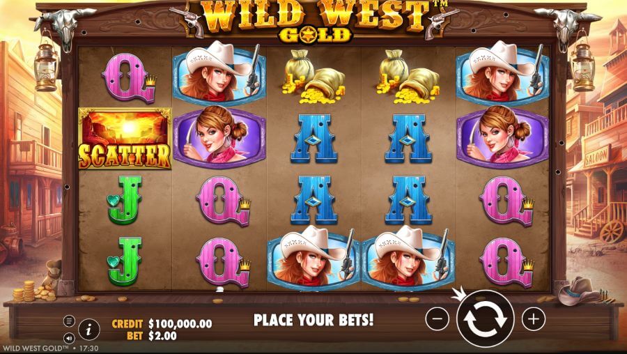 CashWin gra Wild West Gold