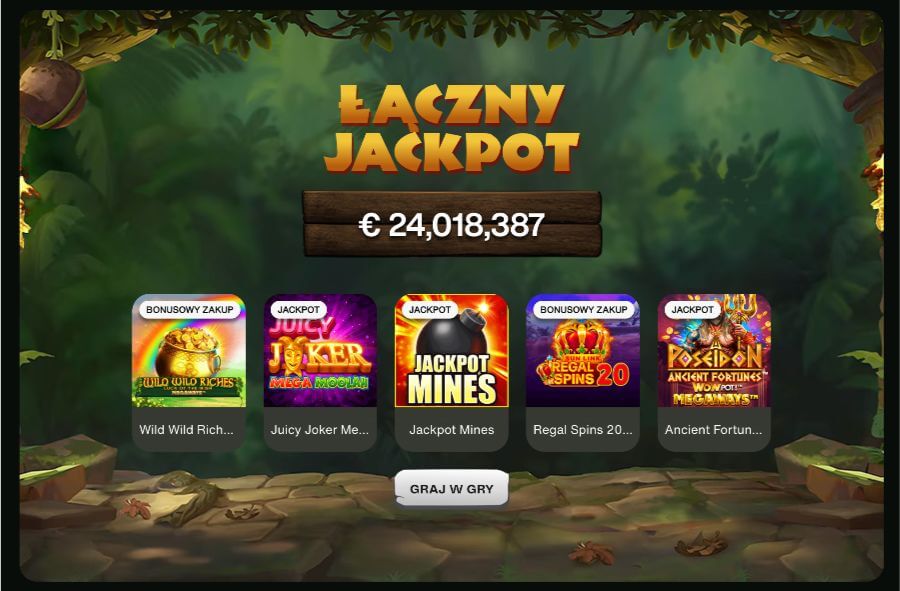 CashWin łączny jackpot