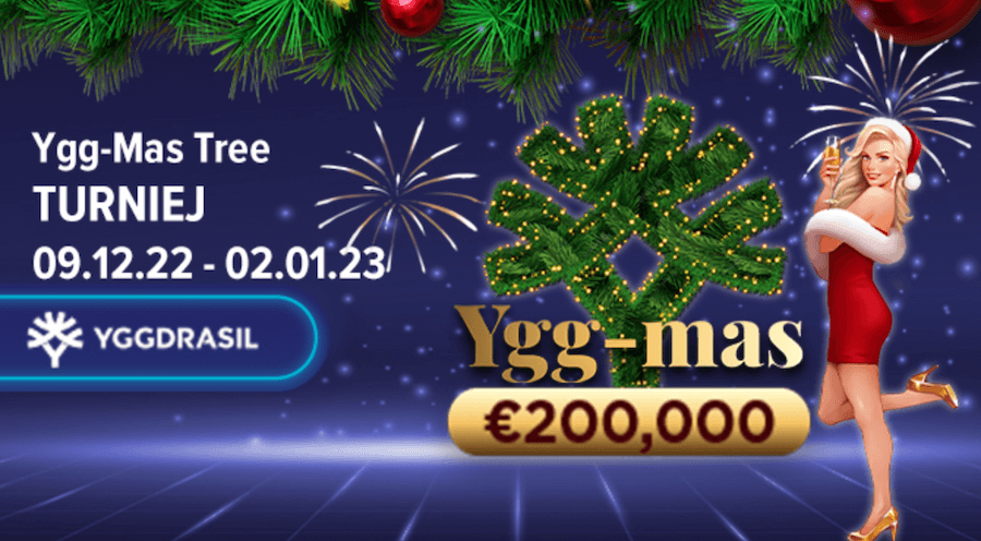 Turniej Ygg-Mas Tree w Casino Mega