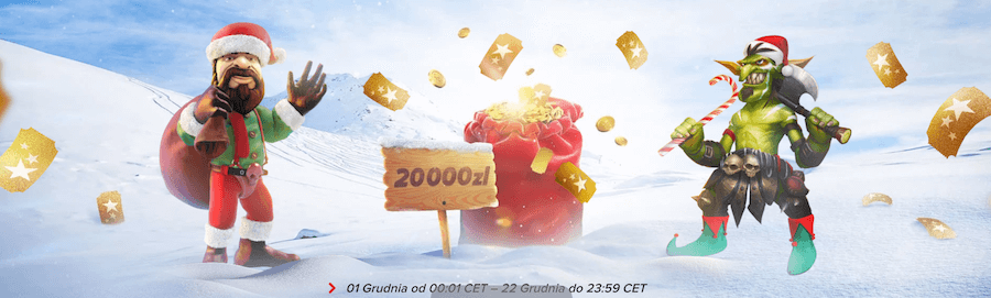 Promocje Bożonarodzeniowe w CasinoEuro