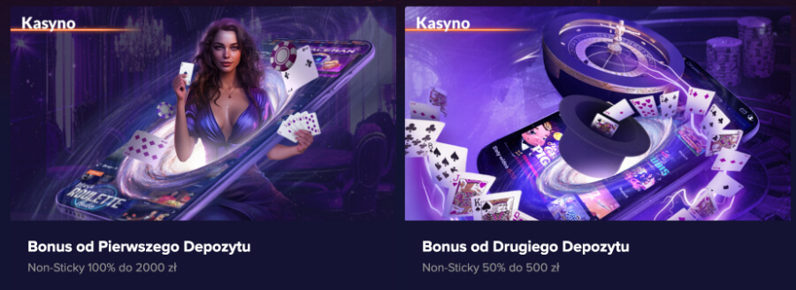 CasinoMega - bonus non-sticky