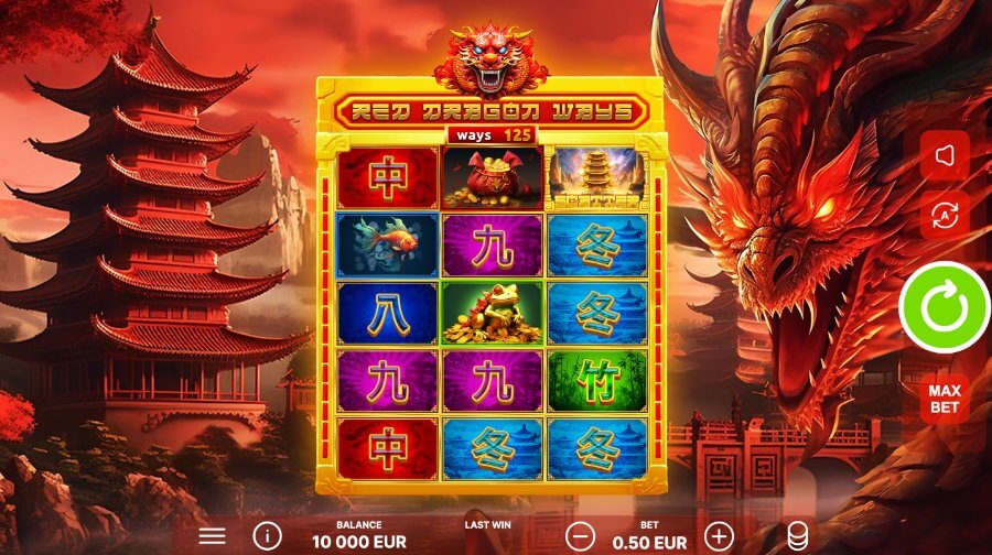 Slot Red Dragon Ways w kasynie Coinplay
