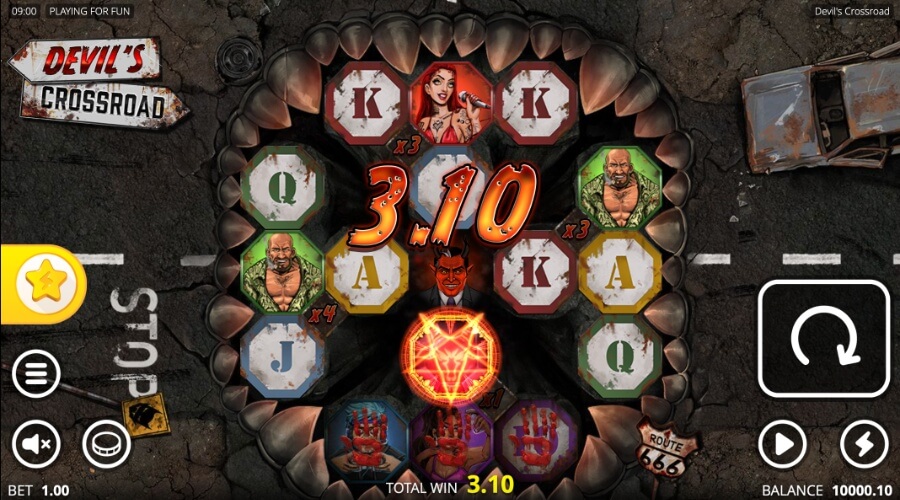 Slot Devil's Crossroad - scatter