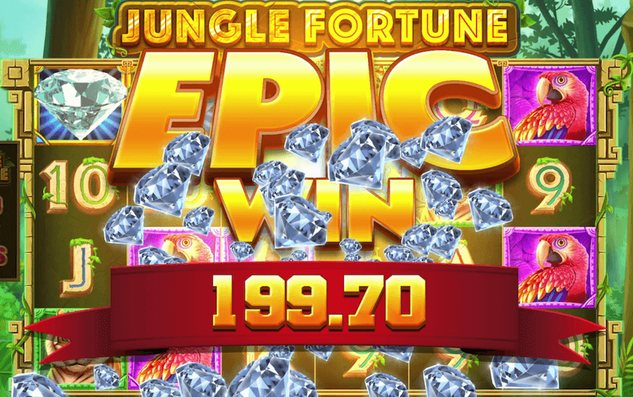 Epic Win w slocie Jungle Fortune.
