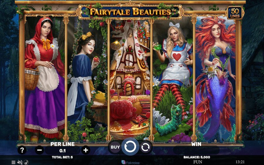Slot Fairytale Beauties w Sportuna.