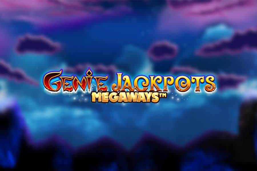 Logo slotu Genie Jackpots Megaways