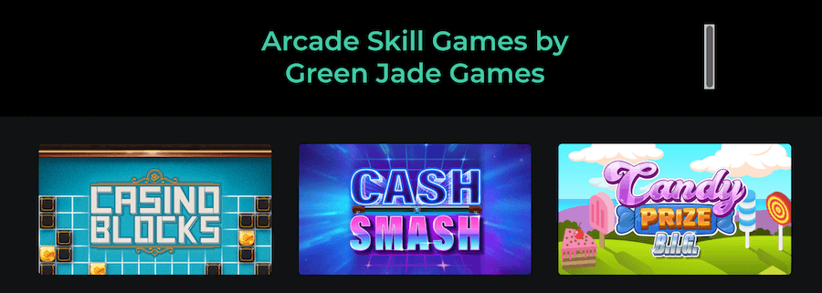 Green Jade Games gry typu Arcade