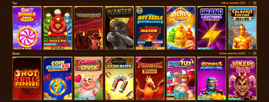 Gry w kasynie AmunRa