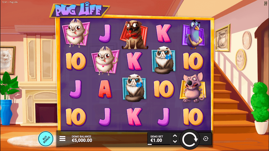 Slot Pug Life od Hacksaw Gaming