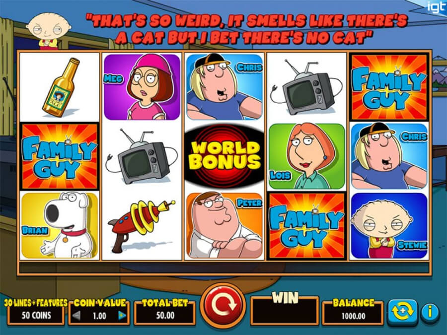 Gry IGT - Family Guy