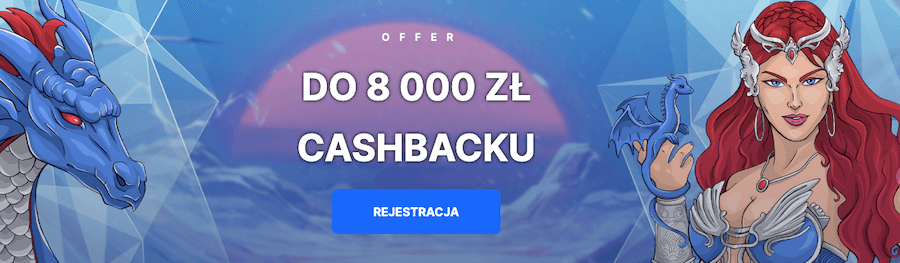 Cashback do 8000 PLN w Ice Casino