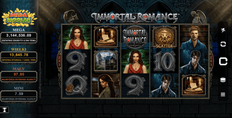 Slot Immortal Romance: Mega Moolah