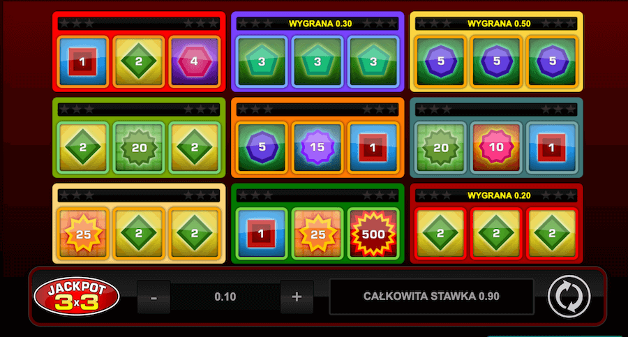 Slot Jackpot 3×3
