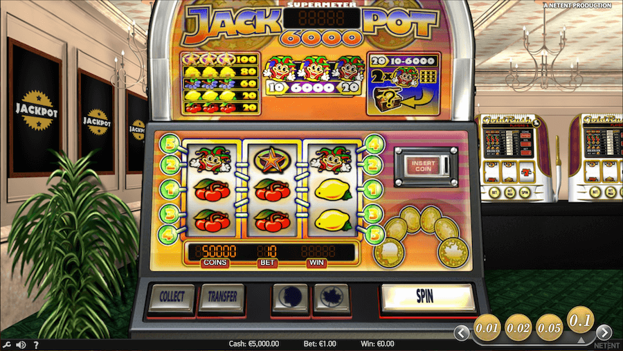 Slot Jackpot 6000