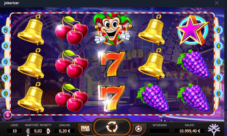 Popularny slot Jokerizer