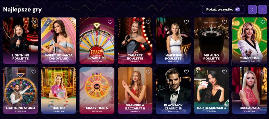 Kasyno na żywo w kasynie SlotsDJ