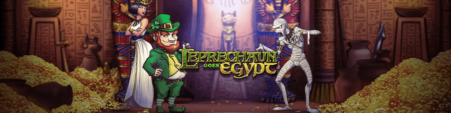 Logo gry (spin) Leprechaun goes Egypt
