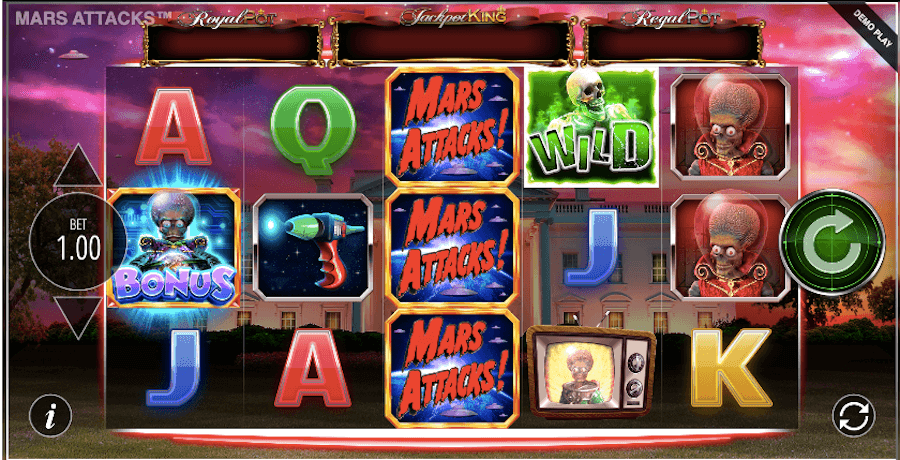 Mars Attack slot online 