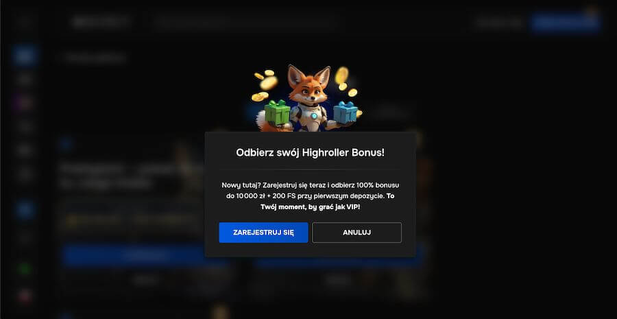 maxbit bonus highroller