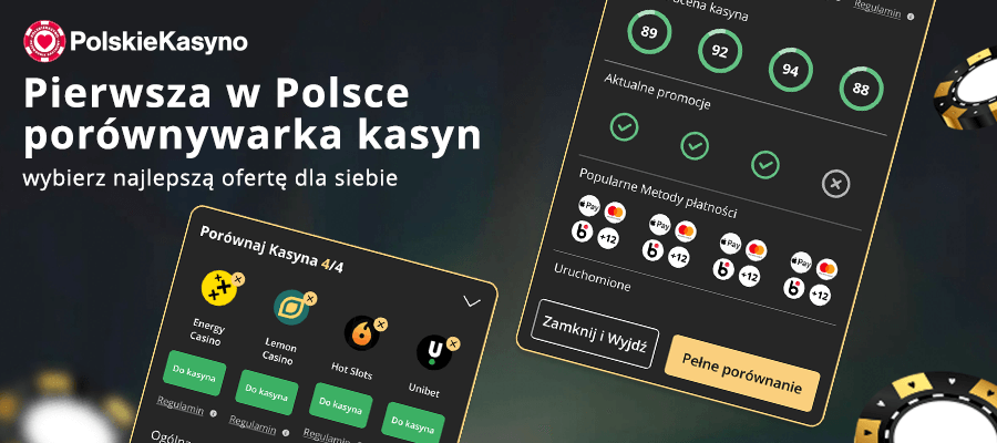 Porównywarka kasyn online Polskie Kasyno
