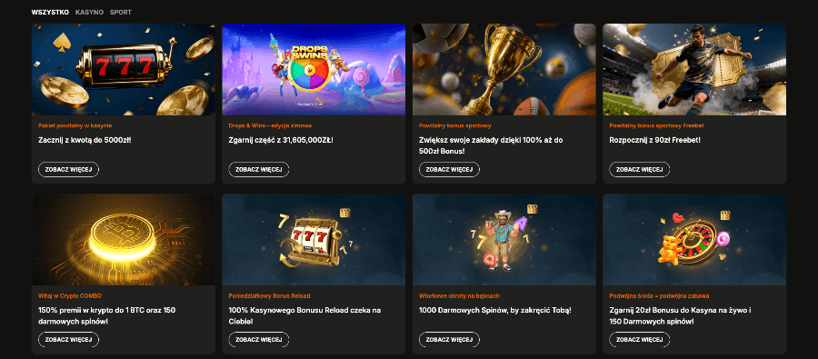 Promocje w kasynie Zuluspins