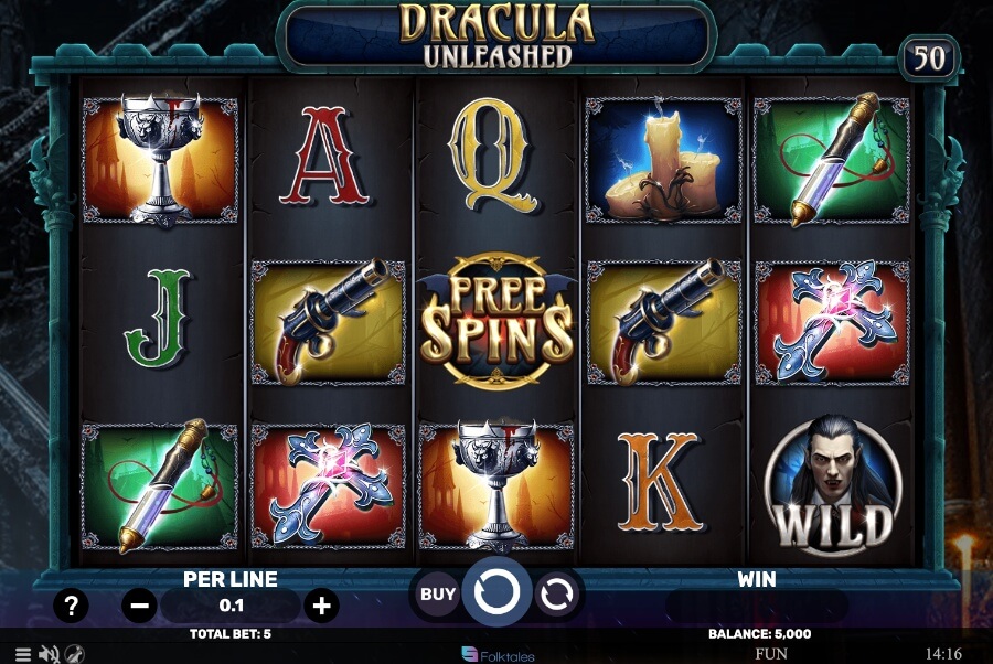 Slot Dracula Unleashed w kasynie QuickWin