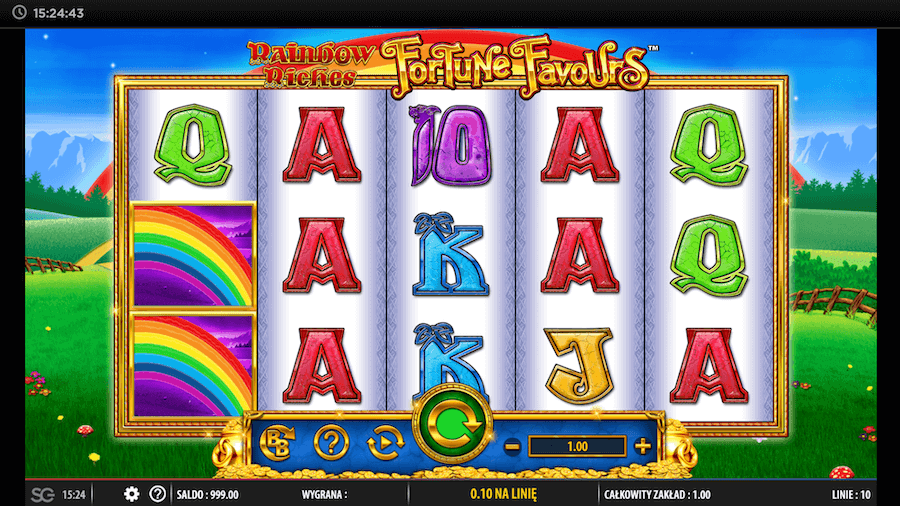 Slot Rainbow Riches Fortune Favours