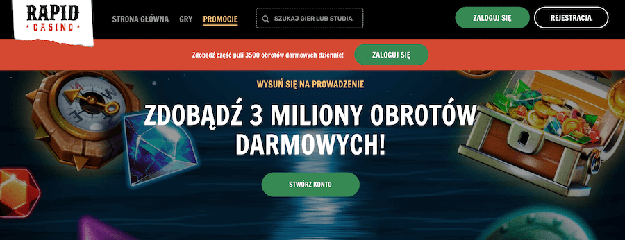 Promocja w Rapid Casino