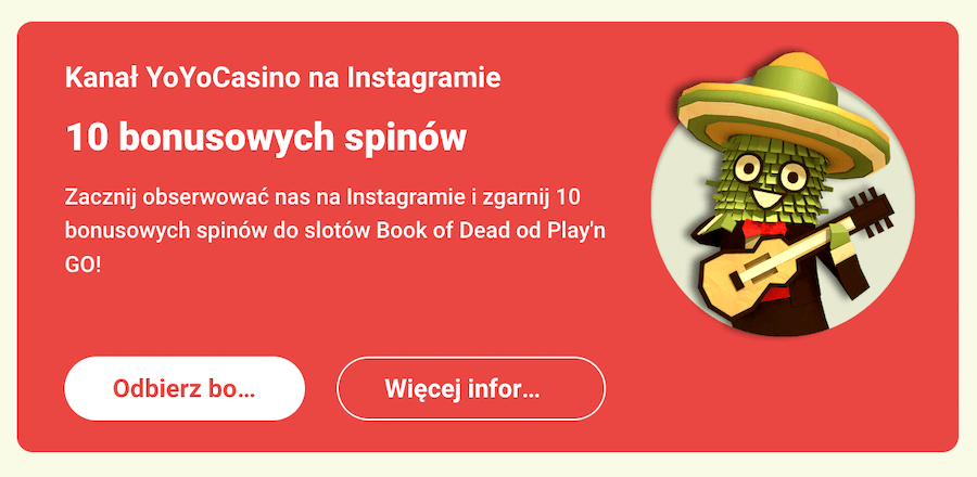 Darmowe spiny w Yoyo Casino