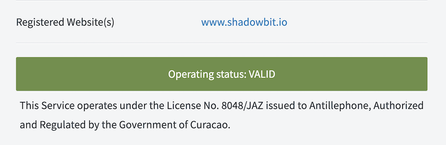 Licencja ShadowBit