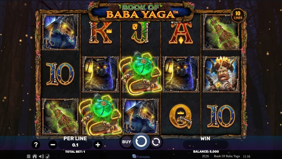 Slot Book of Baba Yaga w kasynie SlotHunter