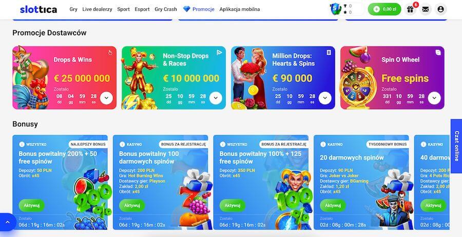 Slottica-bonusy-kasynowe
