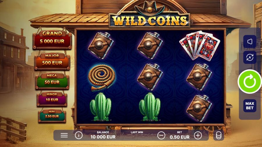 Spinbara gra Wild Coins