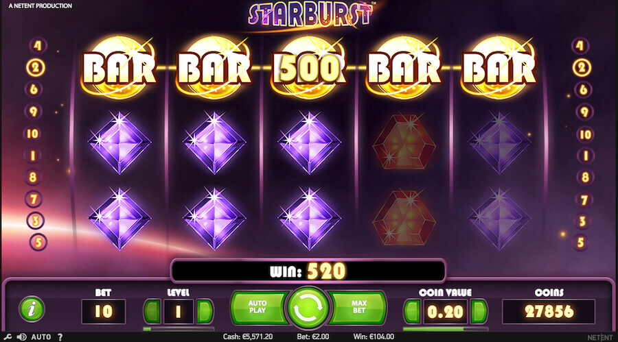 starburst slot