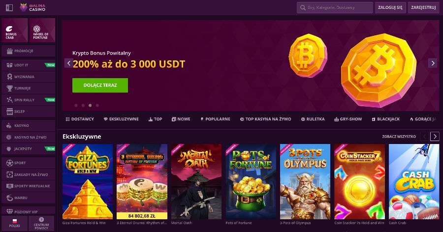 Strona główna Malina Casino