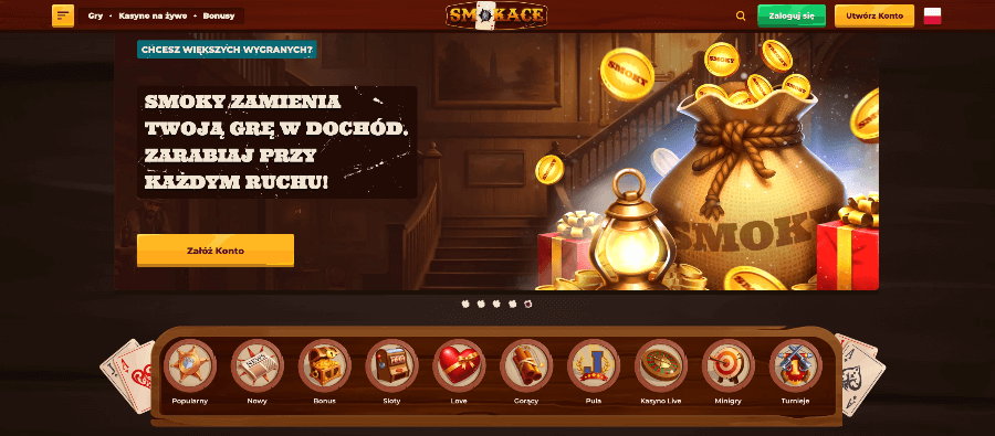 Strona główna kasyna Smokace