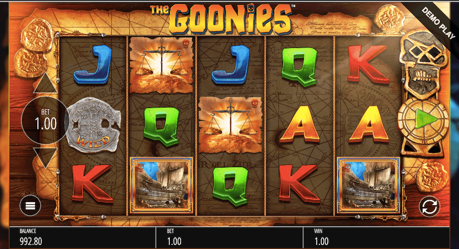 The Goonies slot online 