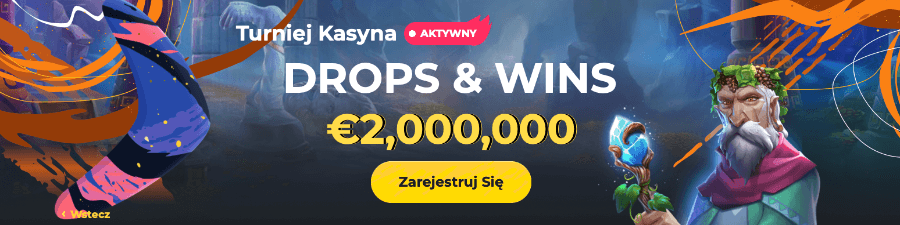 Turniej Drops & Wins w kasynie Boomerang